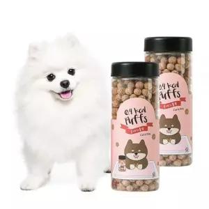 디어랩스 강아지 간식 트릿 훈련 노즈워크 북어 울애기홀쭉 야채 50g 2통