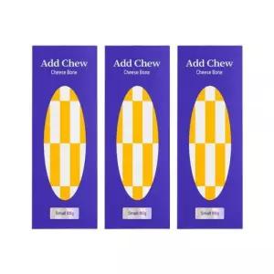 애드츄 반려견껌 간식 치석제거 야크치즈 치즈본 소형견 S 야크츄 3개 세트