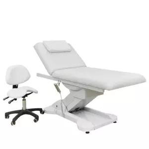 미용전동베드 반영구 화이트 미용 마사지 일반형