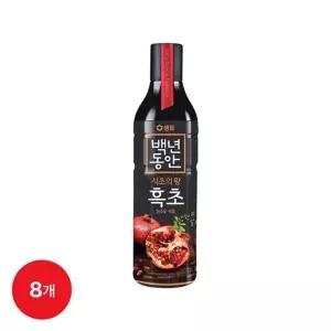 샘표 백년동안 산수유 석류 과일흑초 900ml 8병