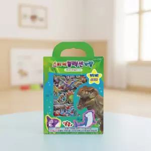 스티커 컬렉션 가방 공룡시대 자동차놀이 바닷속 스티커놀이 리무버블 붙였다떼었다 어린이