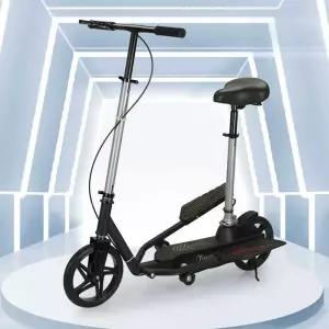 두발킥보드 스탠딩 두발 바이크 풋페달 페달 실버