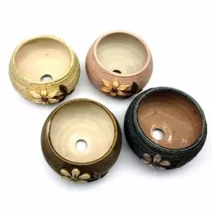 다육이 화분 10x8cm 창가 개업축하식물인테리어 선물 카페 까페 실내 사무실 회사 선반 개업식 테이블 탁상