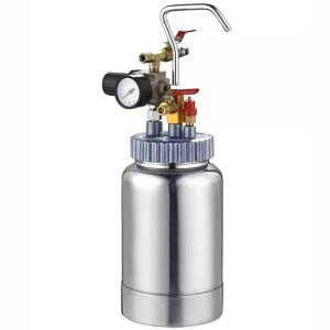 수중형 페인트 스프레이건 두꺼운 캔 컨테이너 압력 버킷 2L 분리