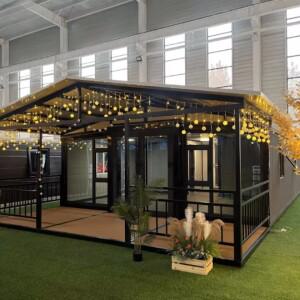 확장형 컨테이너 하우스 접이식 홈 소형 이동식 주택 모듈식 조립식