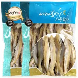 [가온애] 반건조 두절 노가리 400g x2봉 / 노가리 반건노가리 반건조노가리 맥주안주 두절노가리 촉촉한노가리