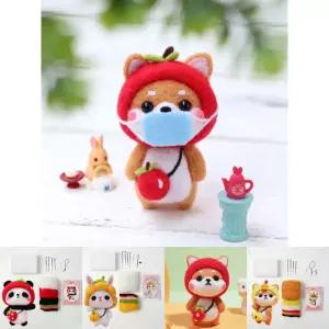 (마스크시바) 펫돌 양모펠트 DIY KIT 마스크시바 /양모펠트DIY/취미생활용/만들기세트/공예펠트/펠트패키지