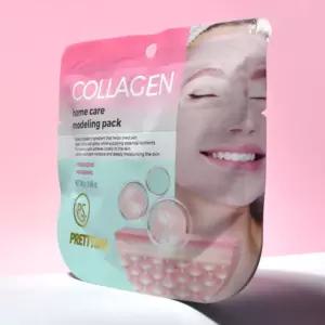 프리티스킨 모델링팩 필오프팩 석고 고무 콜라겐 10매 BNS