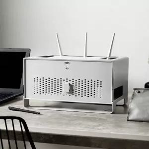 와이파이 공유기 셋탑 박스 정리함 보관함 수납 선정리