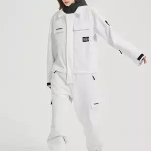 카우브 스키복 보드복 방수 방한 점프수트 블랙 남녀공용