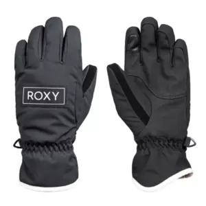 퀵실버 록시 어린이 기모 겨울 장갑 썰매 스키 블랙 S BNA
