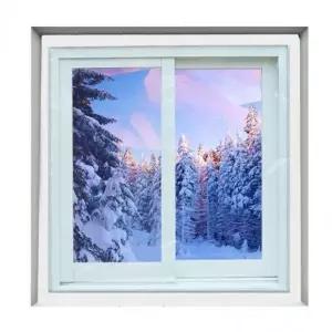 ( )외풍차단 130x156 창문 한파대비 찍찍이 바람 바람막이 방풍 비닐