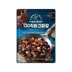 차오차이 130 직화간짜장 소스 180g X 6개