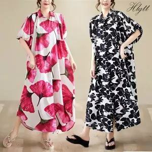 [헬리꽁땡] 빅플라워 카라 원피스(색상선택)_21079580_671726