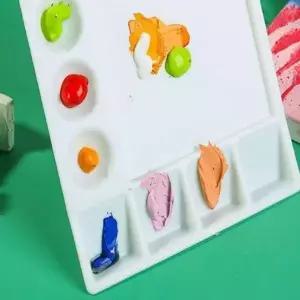 ( )준비물 휴대용 트레이 미술 팔레트