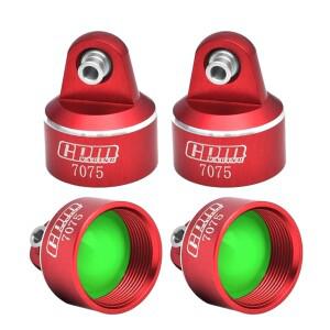 Traxxas 1/8 MAXX SLASH 6S 2.0 WideMaxx 4WD 몬스터 트럭 RC 자동차 금속 알루미늄 충격 흡수 장치 캡 커