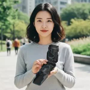 (색상 블랙)오즈모 포켓3 전용 하드 파우치 커버 충격 방지 휴대용 보관 가방 케이스