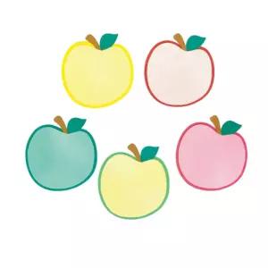 (5p) 사과 펠트 글자판(대) /찍찍이/환경/꾸미기/어린이집/학교/도서관/게시판/알림판/복도/벽/장식/파스텔