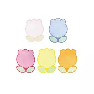 (5p) 튤립 펠트 글자판(소) /찍찍이/환경/꾸미기/어린이집/학교/도서관/게시판/알림판/복도/벽/장식/파스텔