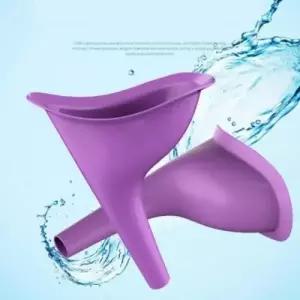 (색상 퍼플)휴대용 여성 남녀공용 소변기