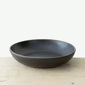 헤리티지(라운드) 블랙 찜탕기 小