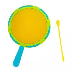 말랑한 실리콘 재질 소근육발달 아기드럼 문화센터 유아완구 체험