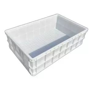 플라스틱 보관 대형 박스 바구니 바스켓 사각 상품 옐로우