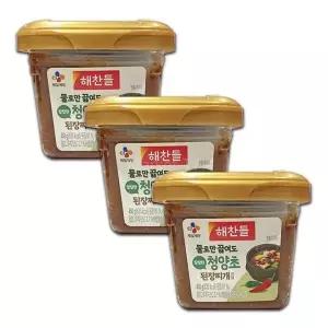 [셀러허브]해찬들 된장찌개양념 450g x 3개 청양초 (S27377808)
