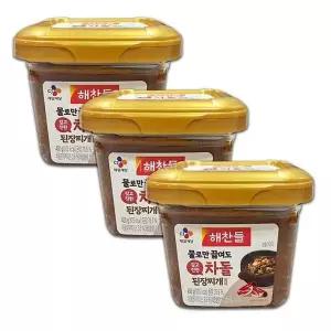 [셀러허브]해찬들 된장찌개양념 450g x 3개 차돌 (S27377805)