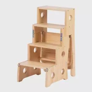 러닝타워 키친헬퍼 디딤대 발판 디딤판 접이식 4단 낙상방지