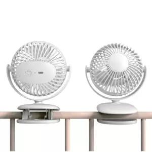 ( )다용도 클립 유모차 차량용 집게형 저소음 무선선풍기 캠핑용 휴대용 써큘레이터 4.5cm 대형 클립 받침