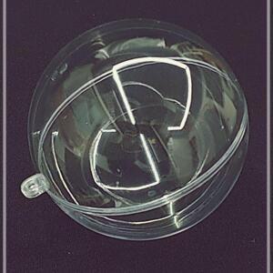 [2개구성] 데코 트너먼트 9cm 플라스틱 파티용품 투명공 캡슐 4p FLWCFD249