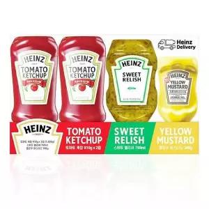 [셀러허브]하인즈 케찹 x2 + 스위트랠리쉬 + 머스타드 (S25469226)