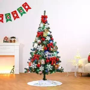 [하프클럽/셀러허브]180cm 눈꽃 포토가랜드 스카치 트리 풀세트(전구포함)