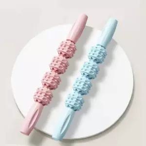 롤러 마사지스틱 종아리 허벅지 지압봉 마사지기 다리 알 붓기