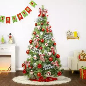 [하프클럽/셀러허브]210cm 해피 롤리팝 눈꽃 솔잎트리 풀세트 완제트리