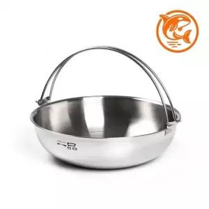 ( )캠핑용 생선 요리 냄비 고급 다기능 24cm 넓은 바닥 샤브냄비