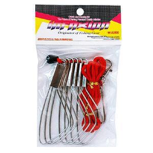 [2개구성] 인팩션 민물스텐꿰미 7本 대형물고기꿰미 바다 낚시채비 낚시소품 DUW5236E7