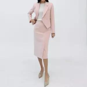 랩스커트 딱붙 슬림핏 정장 비서룩 슬릿 일자치마 (30089572)