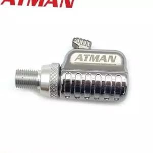 밸브형 타이어 자전거 공기주입기 휴대용 에어척 차량용 공기주입기 어댑터 자동차