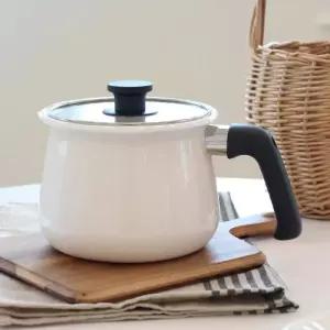 에지리 자취 1인 오뎅탕 샤틴 쿡팟 인덕션 법랑냄비 16cm