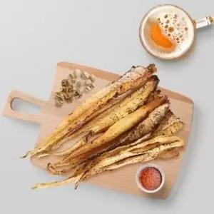 진공포장 술안주 짝태 손질 가정용 명태짝태 건조 마른안주 건어물 술상 캠핑용 반건조 짝태 생선 명태채