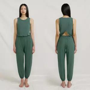 요가점프수트 필라테스복 바디수트 올인원레깅스 헬스 레깅스 러닝 라이트커피 요가복