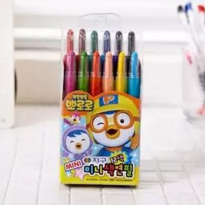 휴대용 그림용 가방 어린이 학용품 다채로운 색연필 드로잉 색연필 아동용 돌려쓰는 스케치용 미술용