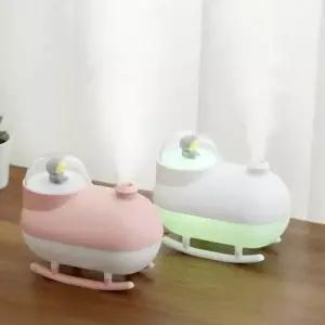 사무실 초음파 가습기 캐릭터 미니 가습기 휴대용 책상 침실