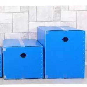 플라스틱 이사 박스 단프라 이사 박스 적재용 조립식 두꺼운 손잡이 베란다 캠핑용 재활용 이동용 다용도