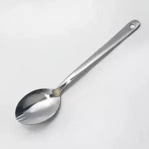 ( )군용 포크스푼 수저 겸용 캠핑 등산 야외 식기 휴대용 스푼 포크 일체형 식사