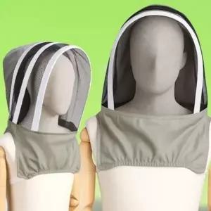 벌레 퇴치 모자 벌방지 모자 방충망사 작업용 양봉 야외 차단 폴리에스터 풀베기 벌초 활동 원예 얼굴 정글