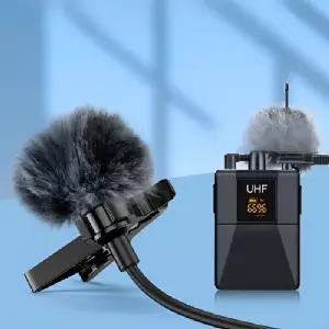 방풍털 차단 핀마이크 커버 바람막이 마이크털 보호커버 주변소리