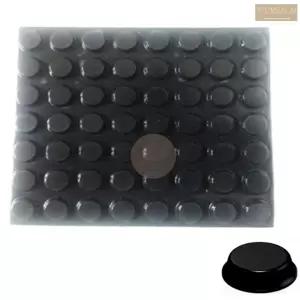 3M 소음 방지 미니 쿠션 56P 블랙 완충 범퍼 스티커 문 도어 패드